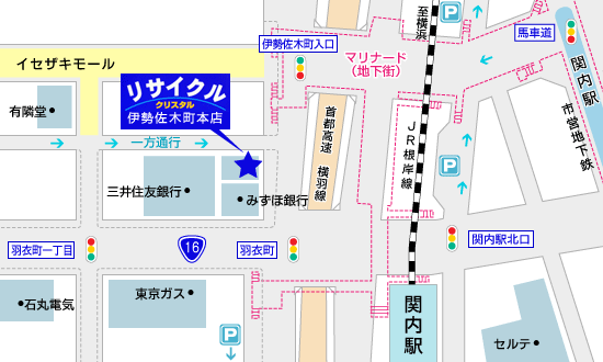 伊勢佐木町本店地図